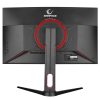 Rampage Monitor 27" - VOYAGER (VA, 165Hz, 1ms, 16:9, 1920x1080, 250cd/m2, 2xHDMI, DisplayPort, fekete, FreeSync, ívelt)