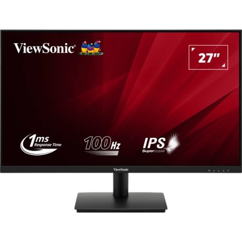 ViewSonic Monitor 27" - VA270-H (IPS, 16:9, 1920x1080, 100Hz, 1ms, 250cd/m2, D-sub, HDMI, VESA)