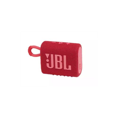 JBL Hangszóró Vezeték nélküli - GO 3 (IP67 víz és porállóság, hangerőszabályzó, BT 5.1, USB-C, Piros)