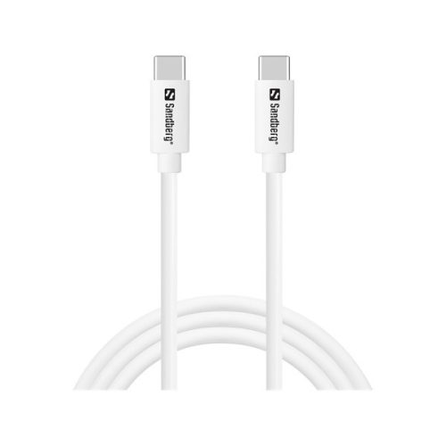 Sandberg Kábel - USB-C > USB-C 65W 1M SAVER