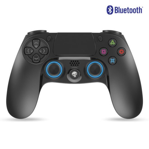 Spirit of Gamer Gamepad Vezeték Nélküli - XGP Bluetooth PS4 (USB, Vibration, PS4 kompatibilis, fekete-kék)