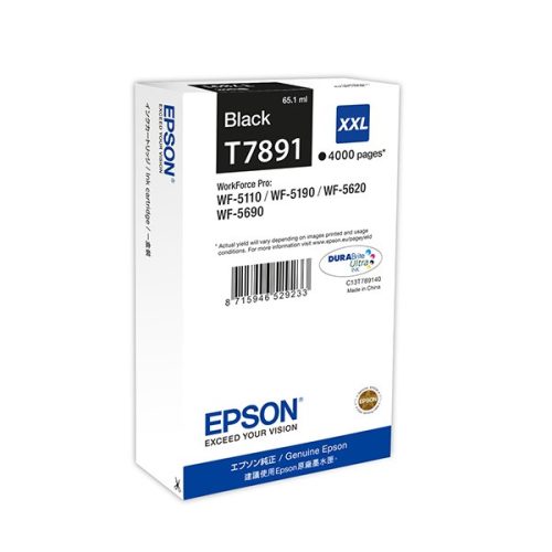 EPSON Tintapatron Ink Cartridge XXL Black