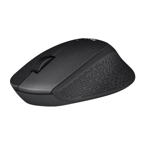 LOGITECH Egér - M330 Silent Plus Vezeték Nélküli Optikai, Fekete