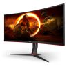 AOC Ívelt Gaming 144Hz VA monitor 34" CU34G2X/BK, 3440x1440, 21:9, 300cd/m2, 1ms, 2xHDMI/2xDisplayPort/4xUSB