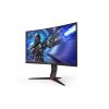 AOC Ívelt Gaming 240Hz VA monitor 27" C27G2ZE/BK, 1920x1080, 16:9, 300cd/m2, 0,5ms, 2xHDMI/DisplayPort