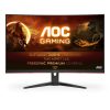 AOC Ívelt Gaming 240Hz VA monitor 31.5" C32G2ZE/BK, 1920x1080, 16:9, 300cd/m2, 1ms, 2xHDMI/DisplayPort