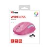 TRUST Vezeték nélküli egér 22336 (Yvi FX Wireless Mouse - pink)