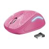 TRUST Vezeték nélküli egér 22336 (Yvi FX Wireless Mouse - pink)