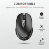 TRUST Vezeték nélküli tölthető egér 23809 (Zaya Rechargeable Wireless Mouse - black)