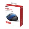 TRUST Vezeték nélküli tölthető egér 24018 ( Zaya Rechargeable Wireless Mouse - blue)