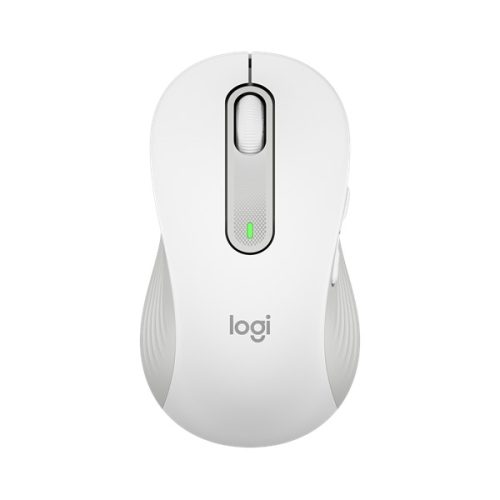 LOGITECH Egér - M650 Signature Vezeték Nélküli Optikai (Large) balkezes, Piszkosfehér