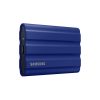 SAMSUNG Hordozható SSD T7 Shield, USB 3.2 Gen.2 (10Gbps), 2TB, Kék