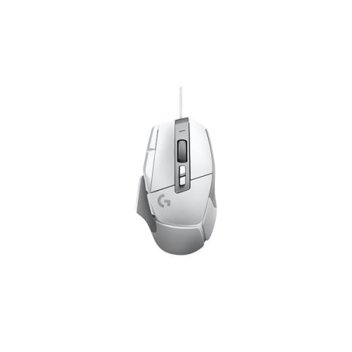 LOGITECH Egér - G502 X Lightsync Vezetékes Gaming, Fehér