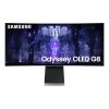 SAMSUNG Ívelt Gaming&Smart OLED monitor 34" G85SB, 3440x1440, 21:9, 250cd/m2, 0.1ms, Mini-DP/Micro HDMI/USB-C/WiFi/BT