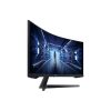 SAMSUNG Ívelt Gaming 165Hz VA monitor 34" G5, 3440x1440, 21:9, 250cd/m2, 1ms, HDMI/DisplayPort