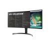 LG ívelt VA monitor 35" 35WN75CP, 3440x1440, 21:9, 300cd/m2, 5ms, 2xHDMI/DisplayPort/USB-C/2xUSB, hangszóró