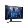 SAMSUNG Ívelt Gaming 165Hz VA monitor 32" G75NB, 3840x2160, 16:9, 350cd/m2, 1ms, 2xHDMI/DisplayPort/2xUSB, Pivot