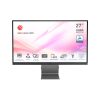 MSI Monitor Business Modern MD271UL 27" UHD, 3840x2160, IPS 16:9, 1000:1 CR, 300cd/m2, 4 ms, HDMI, DP, USB-C , Grey