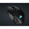 CORSAIR Vezeték Nélküli Egér Gaming, SCIMITAR ELITE WIRELESS MMO, 16 programozható gomb, 26000dpi, fekete