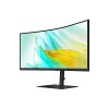 SAMSUNG Ívelt VA monitor 34" S65UC, 3440x1440, 21:9, 350cd/m2, 5ms, HDMI/DisplayPort/3xUSB/USB-C/LAN, hangszóró