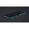 CORSAIR Vezetékes Billentyűzet Gaming, K60 PRO TKL RGB, Optical-Mechanical, Alumínium keret, US, fekete