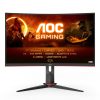 AOC Ívelt Gaming 165Hz VA monitor 27" CQ27G2S/BK, 2560x1440, 16:9, 250cd/m2, 1ms, 2xHDMI/DisplayPort