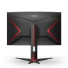 AOC Ívelt Gaming 165Hz VA monitor 27" CQ27G2S/BK, 2560x1440, 16:9, 250cd/m2, 1ms, 2xHDMI/DisplayPort