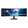 SAMSUNG Ívelt Gaming 240Hz VA monitor 49" G9 G95C, 5120x1440 DQHD 2K, 32:9, 450cd/m2, 1ms, HDMI,DP/USB