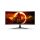 AOC Ívelt Gaming 144Hz VA monitor 34" CU34G2XE/BK, 3440x1440, 21:9, 300cd/m2, 1ms, 2xHDMI/DisplayPort