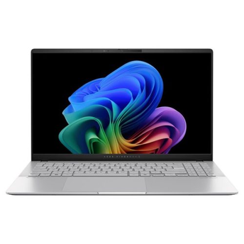 ASUS CONS NB Vivobook S15 S5507QA-MA001W 15,6" 2,8K OLED GL, Qualc.Snapd. X1E 78 100 , 32GB, 1TB M.2, INT, WIn11H, Ezüst