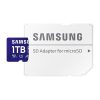 SAMSUNG Memóriakártya, PRO Plus microSDXC kártya 1TB, CLASS 10, UHS-I, U3, V30, A2, + Adapter, R180/W130