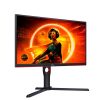 AOC Gaming 240Hz VA monitor 23.8" 25G3ZM/BK, 1920x1080, 16:9, 300cd/m2, 1ms, 2xHDMI/DisplayPort, áll. mag, pivot