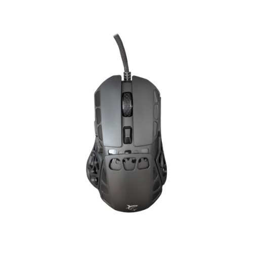 WHITE SHARK ECTOR-B GM-5016B RGB gamer egér, 12.200 dpi, 7 gombos fekete