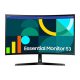 SAMSUNG Ívelt VA monitor 27" S36GD, 1920x1080, 16:9, 250cd/m2, 4ms, HDMI/VGA