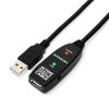 AXAGON ADR-210 USB Repeater cable 10m Black