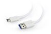 Gembird CCP-USB3-AMCM-1M-W USB3.0 AM to Type-C cable 1m White