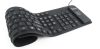 Gembird KB-109F-B Flexible Keyboard & OTG adapter Black US