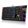 Redragon Vata RGB Mechanical Gaming Keyboard Blue Switches Black HU