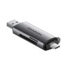 AXAGON CRE-SAC SUPERSPEED USB-C+USB-A Card Reader Black