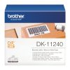 Brother DK-11240 elővágott öntapadós címke 600db/tekercs 102mm x 51mm White