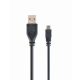 Gembird CCP-USB2-AM5P-6 USB2.0 A-plug Mini cable 1,8m Black