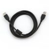 Gembird CC-USB2-AMLM2-1M USB Lightning charging combo cable 1m Black