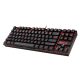 Redragon Kumara 2 Red LED Backlight Blue Mechanical Gaming Keyboard Black HU