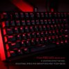 Redragon Surara Pro Red LED Backlight Mechanical Gaming Keyboard with Ultra-Fast V-Optical Blue Switches Black HU