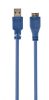 Gembird CCP-MUSB3-AMBM-0.5M USB3.0 AM to microUSB BM cable 0,5m Blue