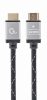 Gembird CCB-HDMIL-5M High speed HDMI with Ethernet Select Plus Series cable 5m Black/Grey