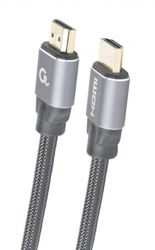 Gembird CCBP-HDMI-2M High speed HDMI with Ethernet Premium Series cable 2m Black/Grey