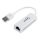 Gembird NIC-U2-02 USB2.0 LAN adapter White