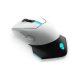 Dell AW610M Alienware Wired/Wireless Gaming mouse Lunar Light