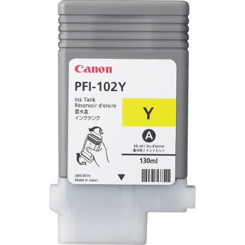 Canon PFI-102Y Yellow tintapatron